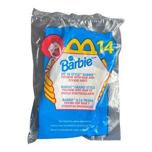 1999 McDonald's Happy Meal Toy SIT IN STYLE BARBIE #14